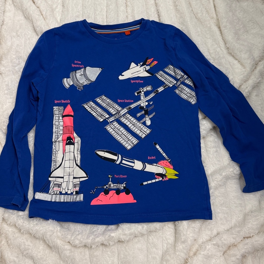 Mini Boden Space Kids Shirt